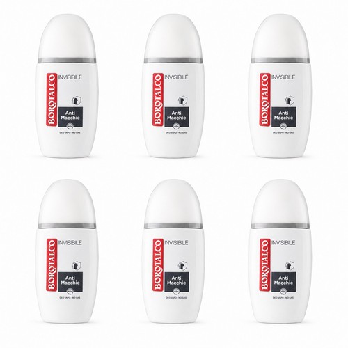 6pz borotalco invisible - 6pz,
