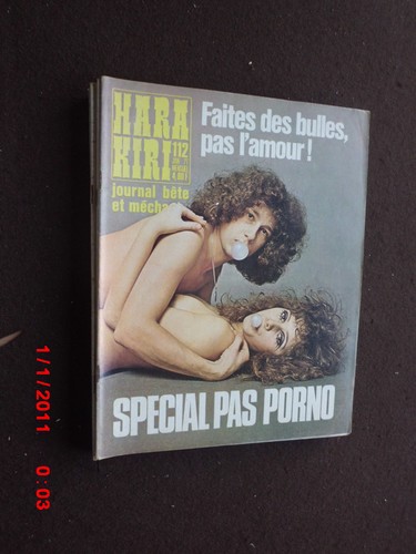 Revues hara kiri 1971 - 8,