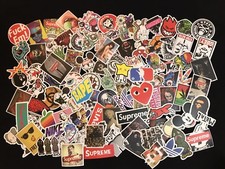 100 Random Skateboard Stickers