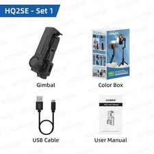 Stabilizzatore per Telefono Cellulare Gimbal Portatile E Action Camera Gopro, Cl