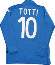maglia calcio vintage italia TOTTI World Cup 2002  *ITALY* Korea L jersey shirt