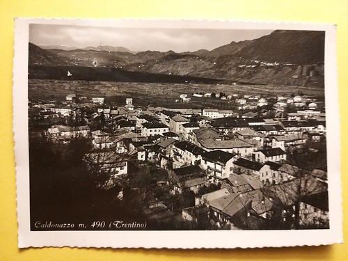 Caldonazzo veduta - (trento)., veduta.