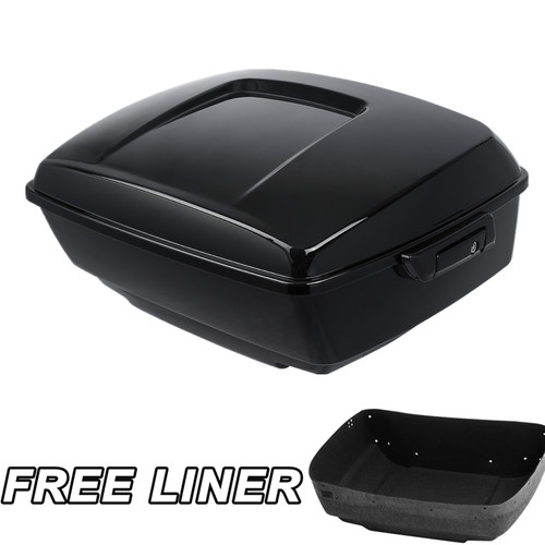 King pack trunk black latches - pack,