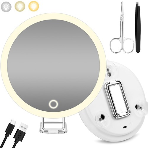 Specchio cosmetico con luce