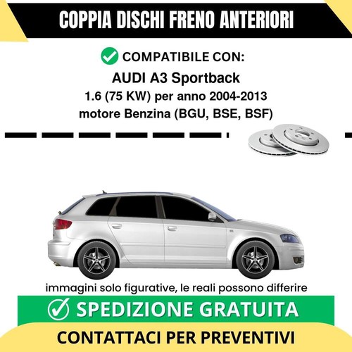 Coppia dischi freno anteriori - coppia,