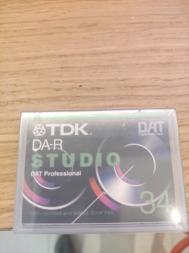 Tdk studio 34 cassetta - da-r,