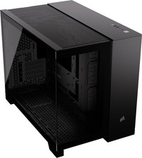 Corsair 2500X Custodia Gaming Doppia Camera con Vetro Lato e Frontale, Micro ATX, Mesh Pa