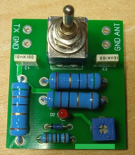 radio hf qrp swr ponte resistivo led montato