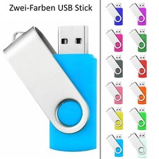 USB Germany chiavetta usb bicolore swivel skyblue più secondo colore a scelta