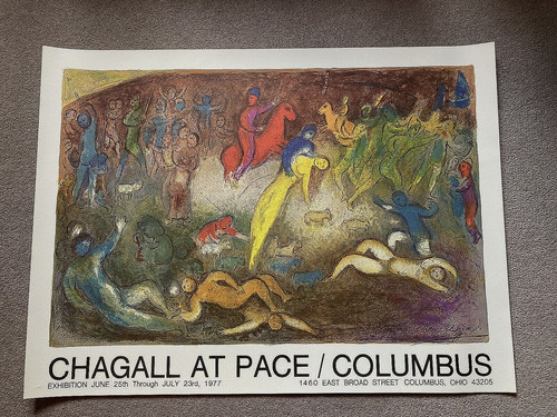 Poster esposizione chagall - esposizione,