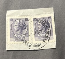 Italia, 15lire, Francobollo