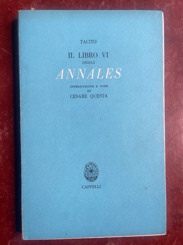 Tacito il libro - “tacito,