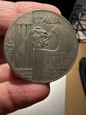 20 Lire 1928 Elmetto Regno