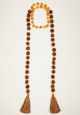 ? Collana MAX MARA ? Con Perle In Rafia raffia pearl necklace