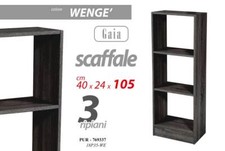 MOBILE LIBRERIA GAIA SCAFFALE