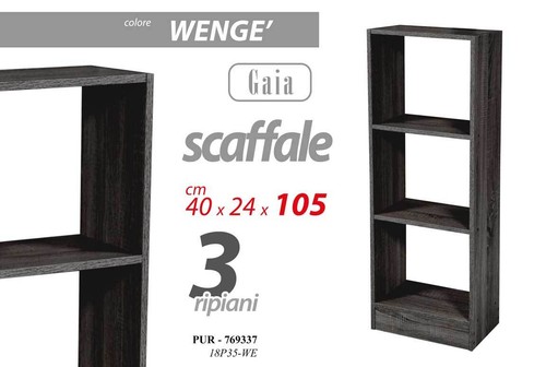 Mobile libreria gaia scaffale - mobile,