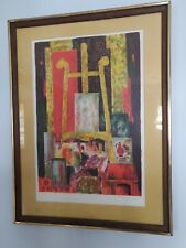 Tony Agostini LITHOGRAPH Italian Signed Abstract Still Life Lithograph # 129/275