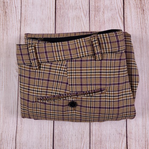 Pantalone uomo quadri club - pantalone,
