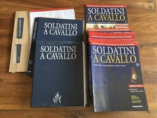 Soldatini A Cavallo De Agostini Riviste E Tre Raccoglitori