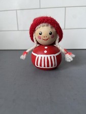 Vintage Swedish Folk Art Wood