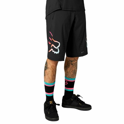 Fox racing defend corto - racing, nero