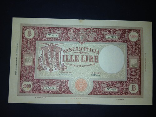 1000 lire barbetti 1948 - lire,