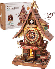 Puzzle 3D in Legno Orologio a