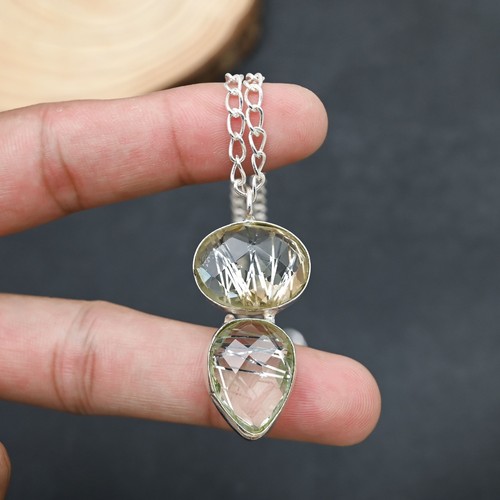 Collana con gioielli - , in