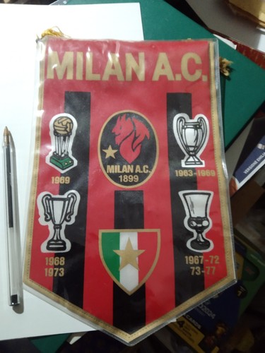 Gagliardetto milan calcio - gagliardetto,