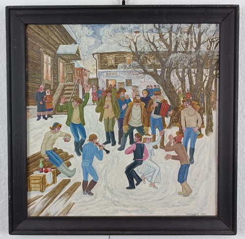 Quadro popolare russo - quadro,