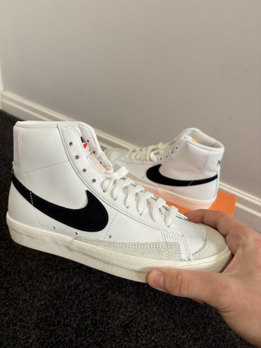 Nike blazer mid - mid, bianco/nero