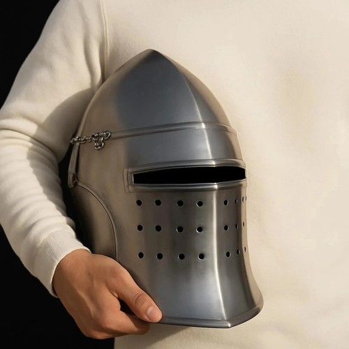 Elmetto hounskull medievale - elmetto,