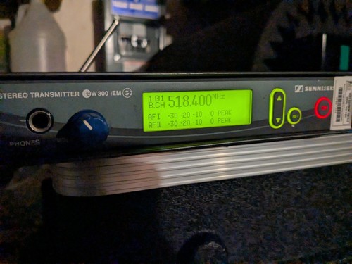 Trasmettitore sennheiser ew300 - trasmettitore,