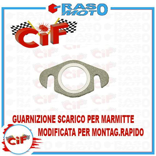Guarnizione scarico modificata - scarico,