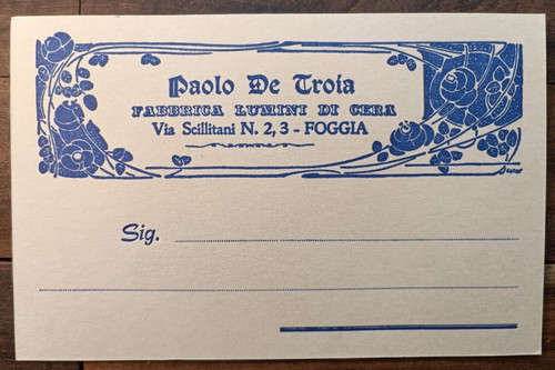 Primi 900 foggia - primi,