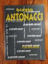 SPARTITO BIAGIO ANTONACCI Le più belle canzoni (Carisch 95) Italian pop songbook
