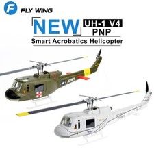 Fly Wing UH-1 V4 10CH GPS 3D ritorno automatico RC 4 pale elicottero versione PNP