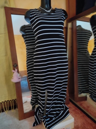 Abito lungo righe - ,