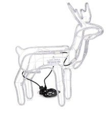 Renna Di Natale Led Con Tubo