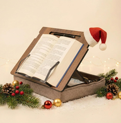 Sostegno libri in legno - -,