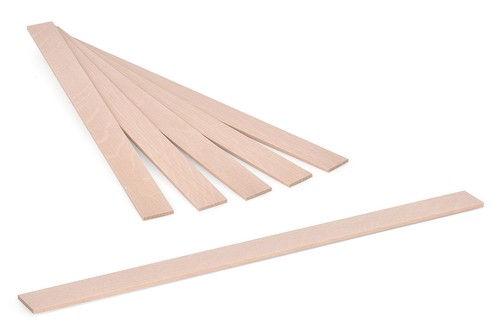 500 pezzi bastoncini legno - 500, di
