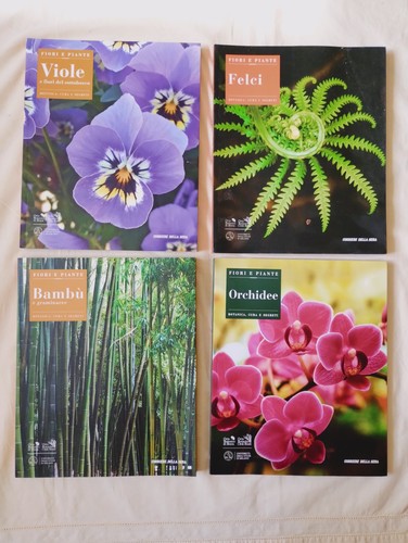 Lotto libri fiori piante - lotto, e