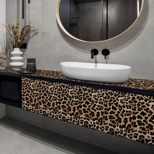Pellicola adesiva leopard - adesiva,