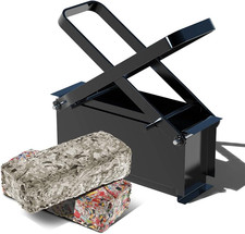 ® Pressa Carta Bricchettatrice per Giornali, Compattatore Carta Manuale in Accia