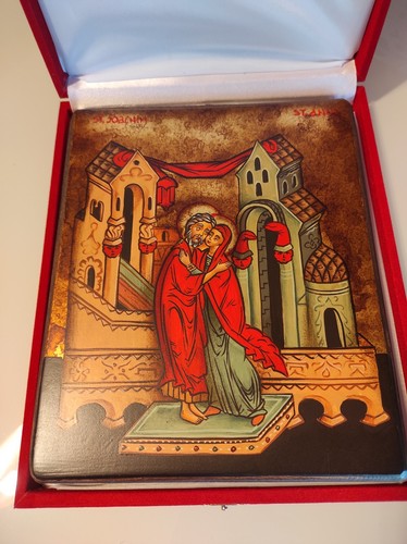 Icona rumena sacra - rumena, famiglia