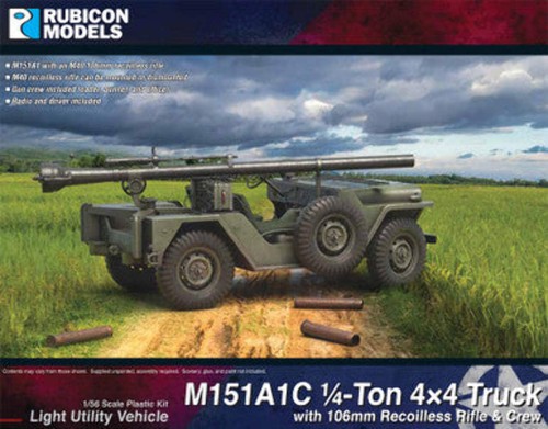 M151a1c con fucile - con, senza