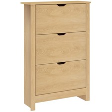 HOMCOM Scarpiera Slim per 18