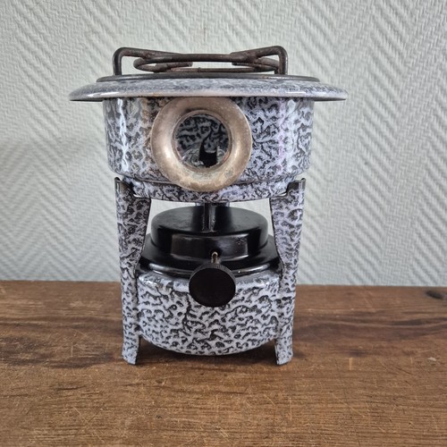Vintage enamel cooker kerosene - enamel,