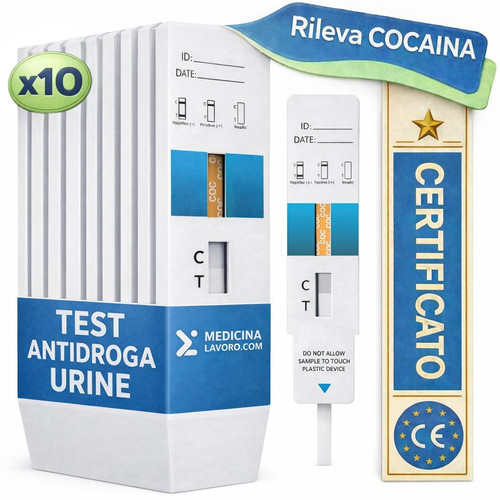 Test antidroga urine per - -,