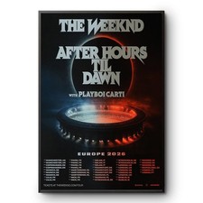 Poster The Weeknd Tour 2026 -